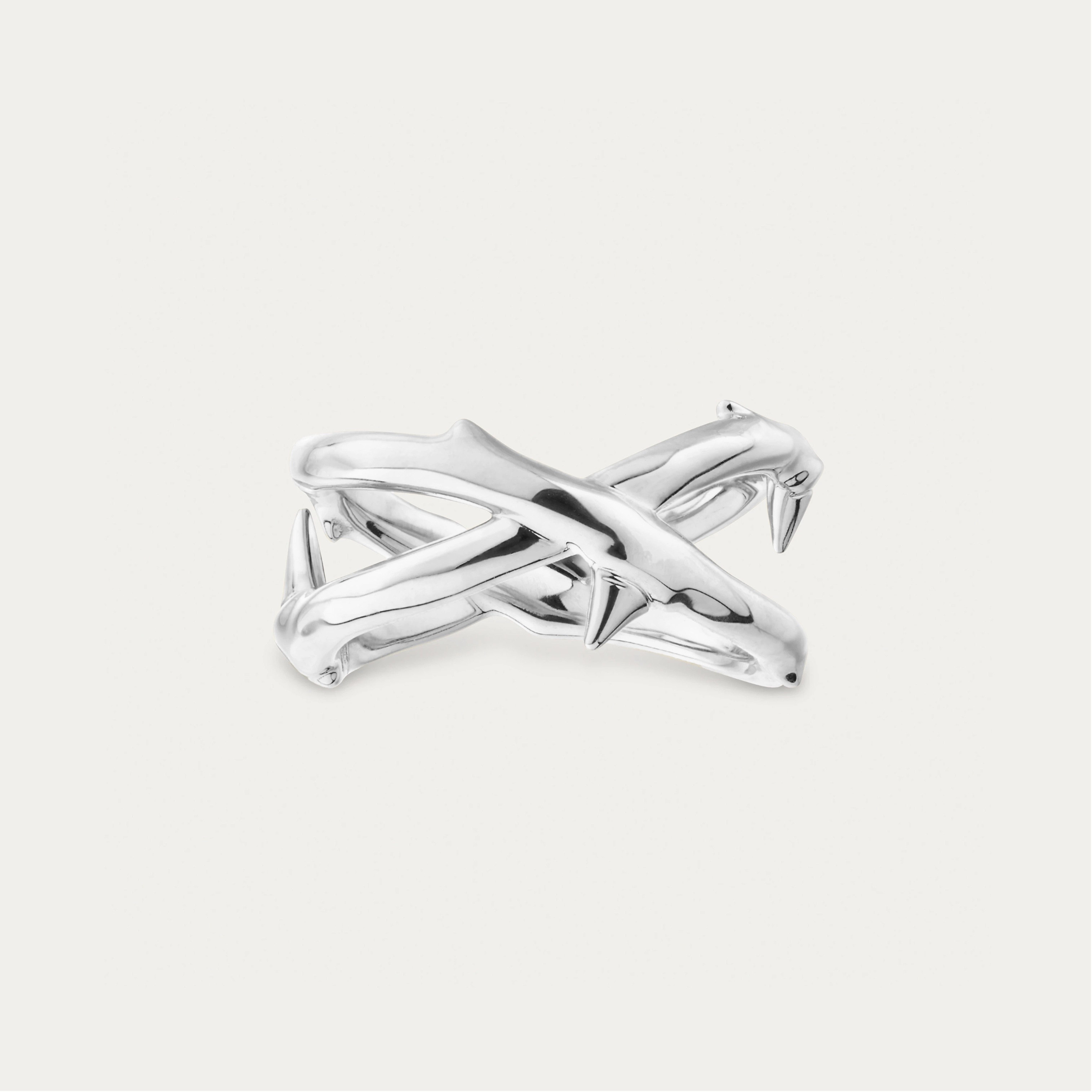 Shaun Leane London | Rose Thorn Double Band Ring