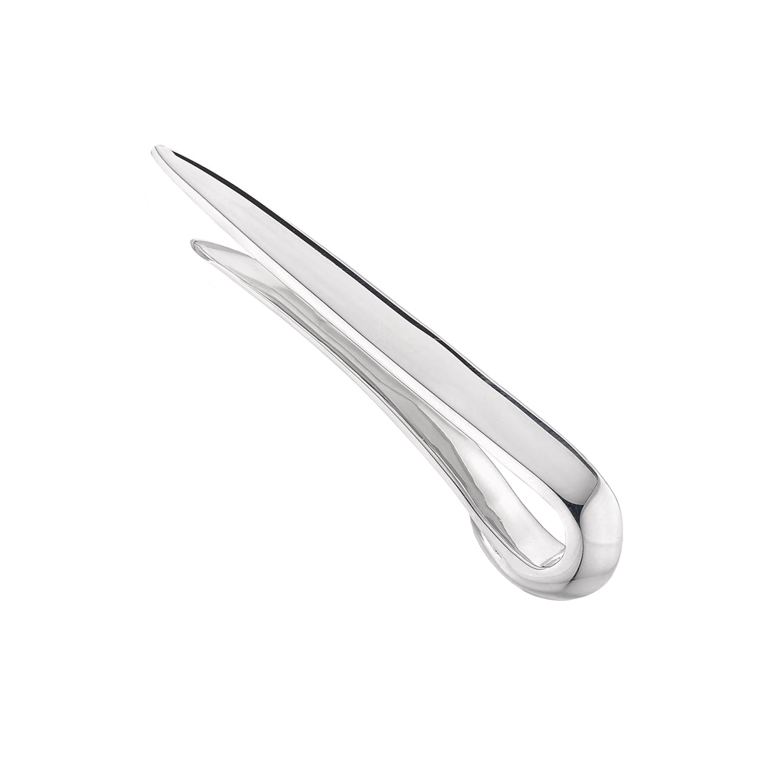 Arc Tie Pin - Silver