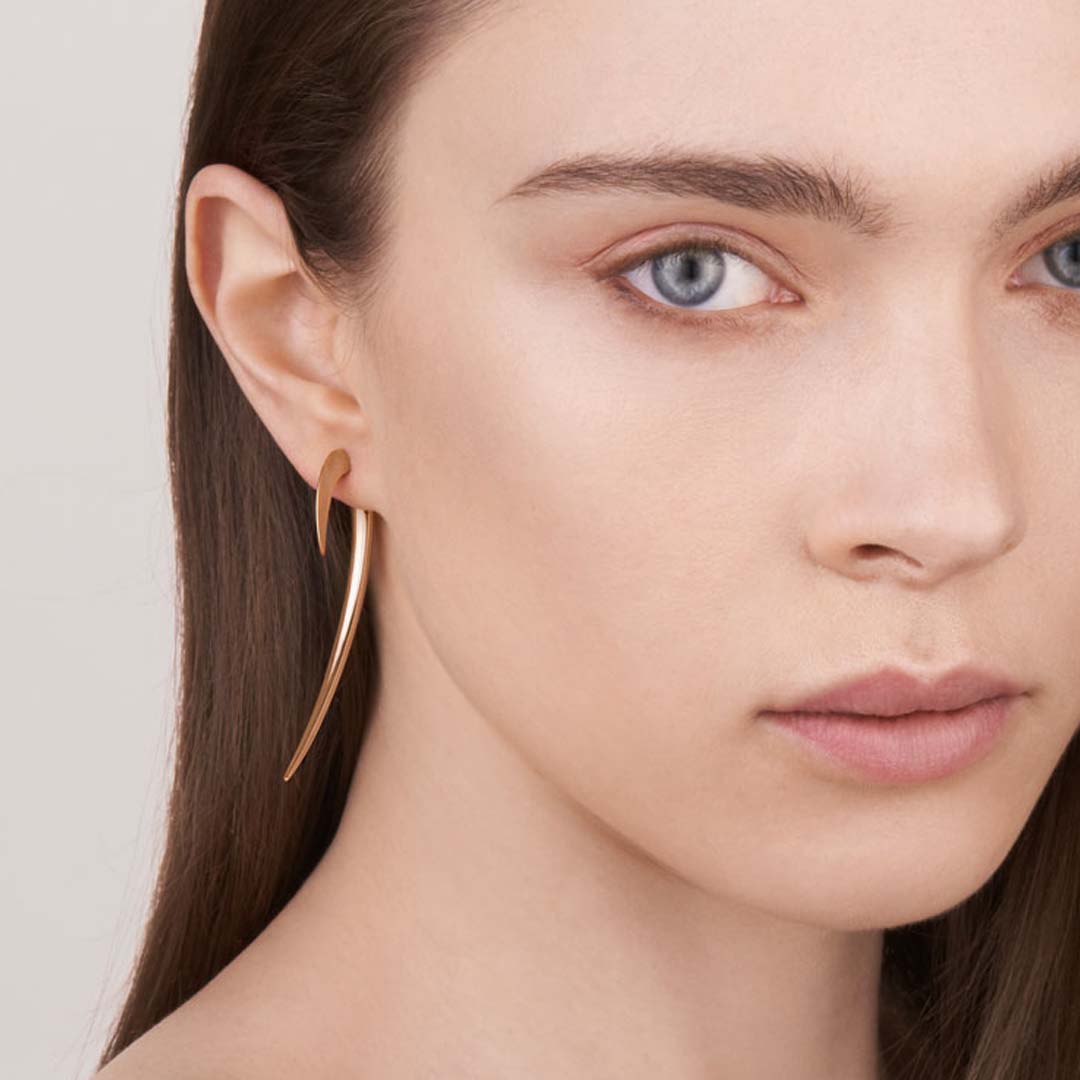 Hook Size 2 Earrings - Yellow Gold Vermeil