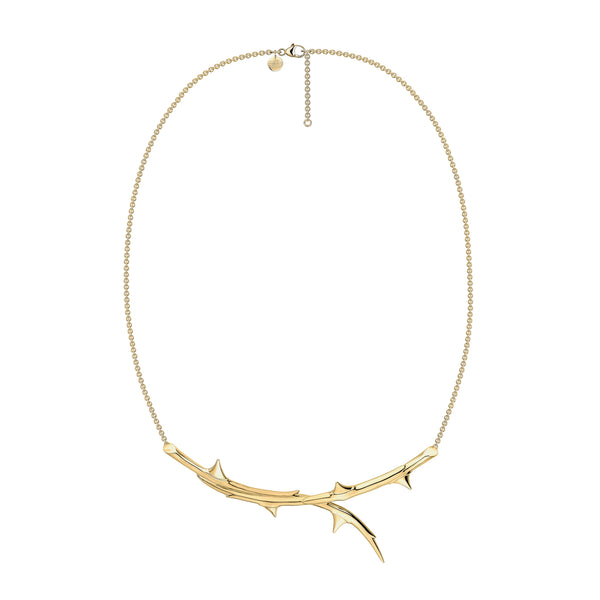 Rose thorn deals necklace