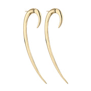 Hook Size 3 Earrings - Yellow Gold Vermeil