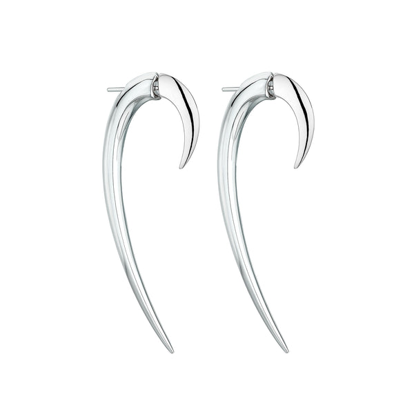 Buy Silver Shine Stunning Black Fish Hook Earrings for Women Online from  SilverShine