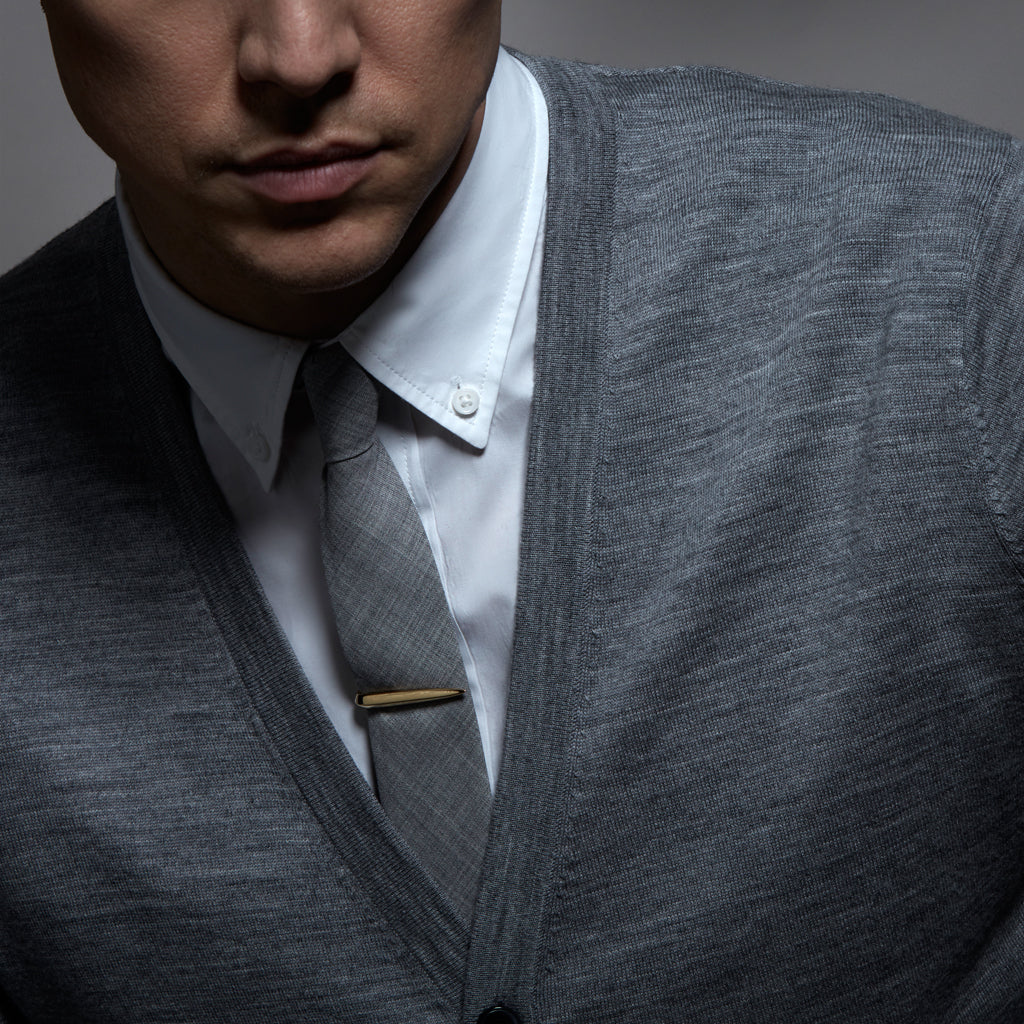 Arc Tie Pin - Yellow Gold Vermeil