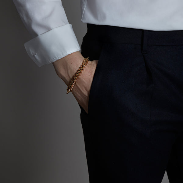 Shaun Leane Serpent Trace Yellow Gold Vermeil Wide Bracelet