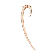 Hook Single Size 3 Earring - Rose Gold Vermeil