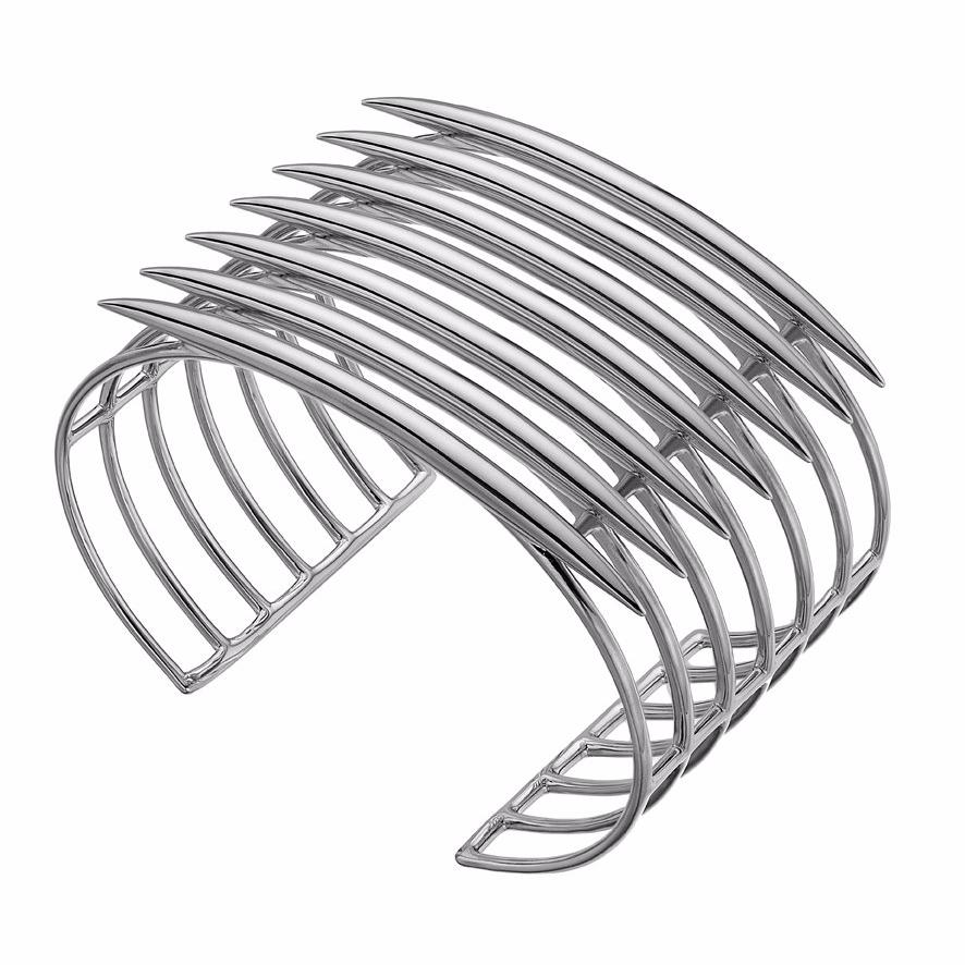 Silver Quill Cuff