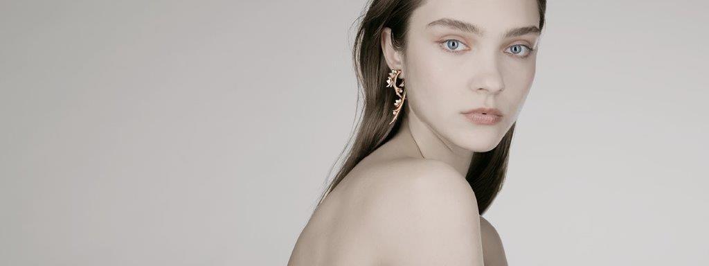 Rose Gold Earrings