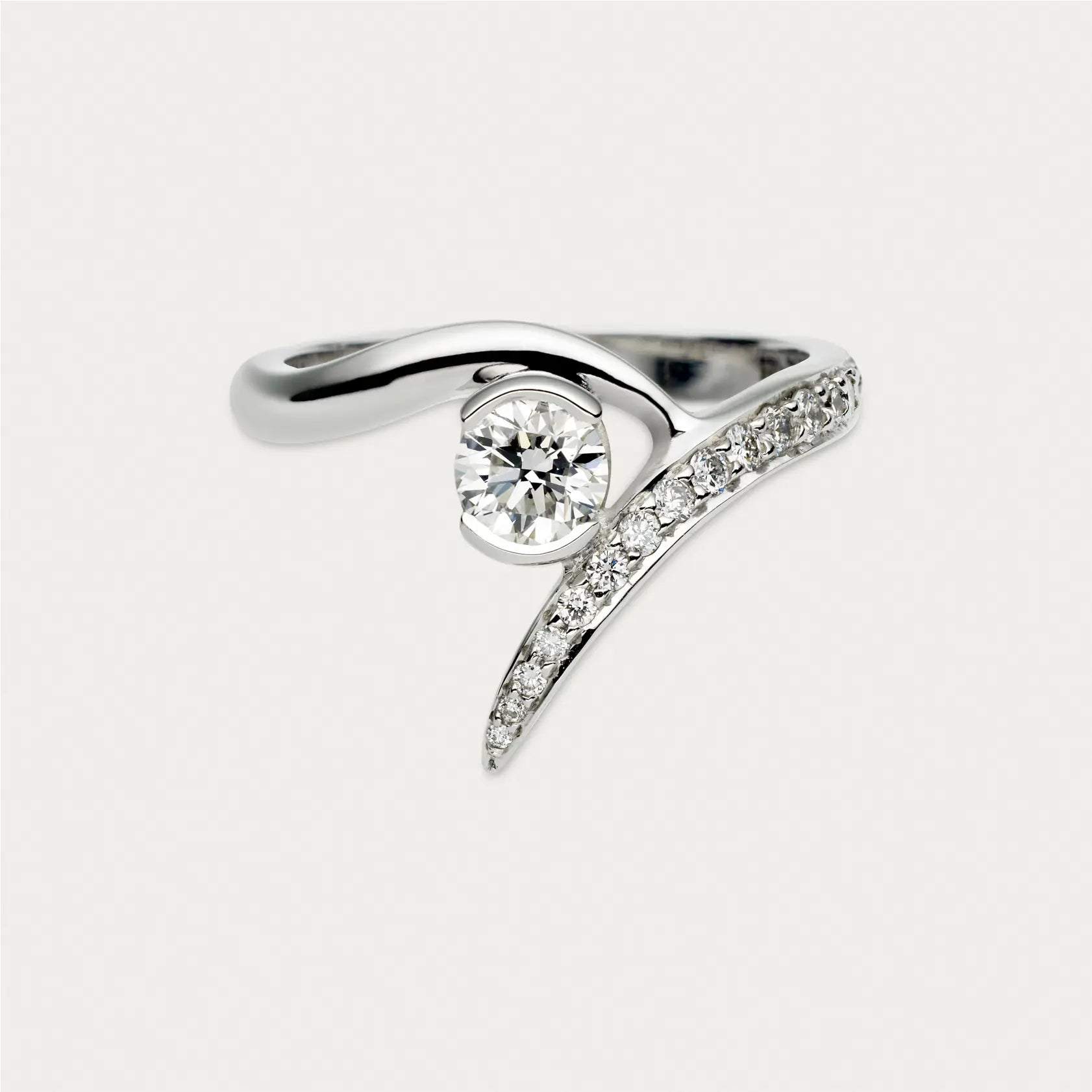 Entwined Ardour Engagement Ring