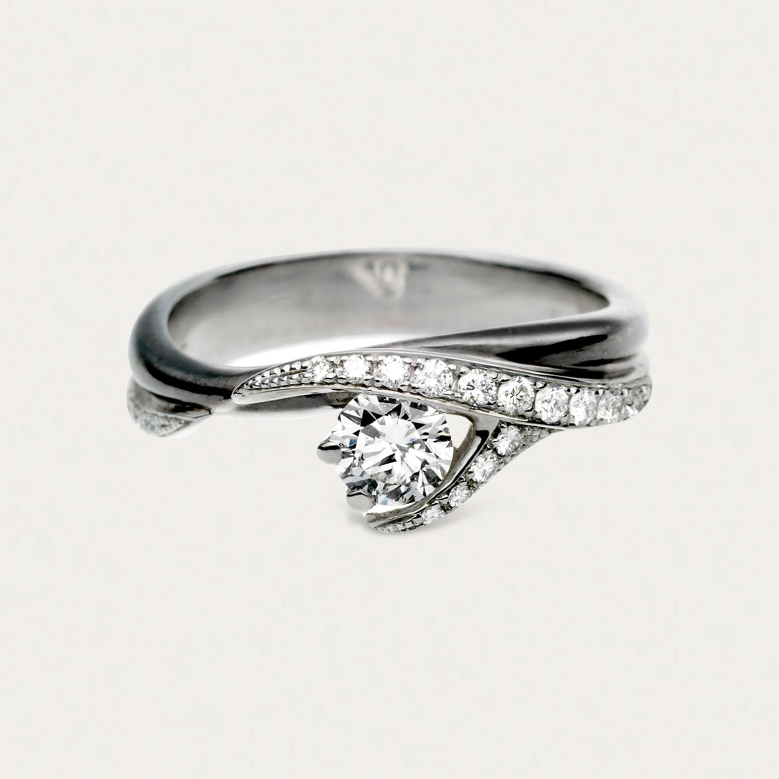 Entwined Vine Engagement Ring