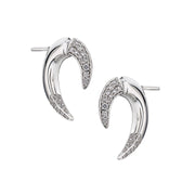 Talon Fine Earrings - 18ct White Gold & Diamond