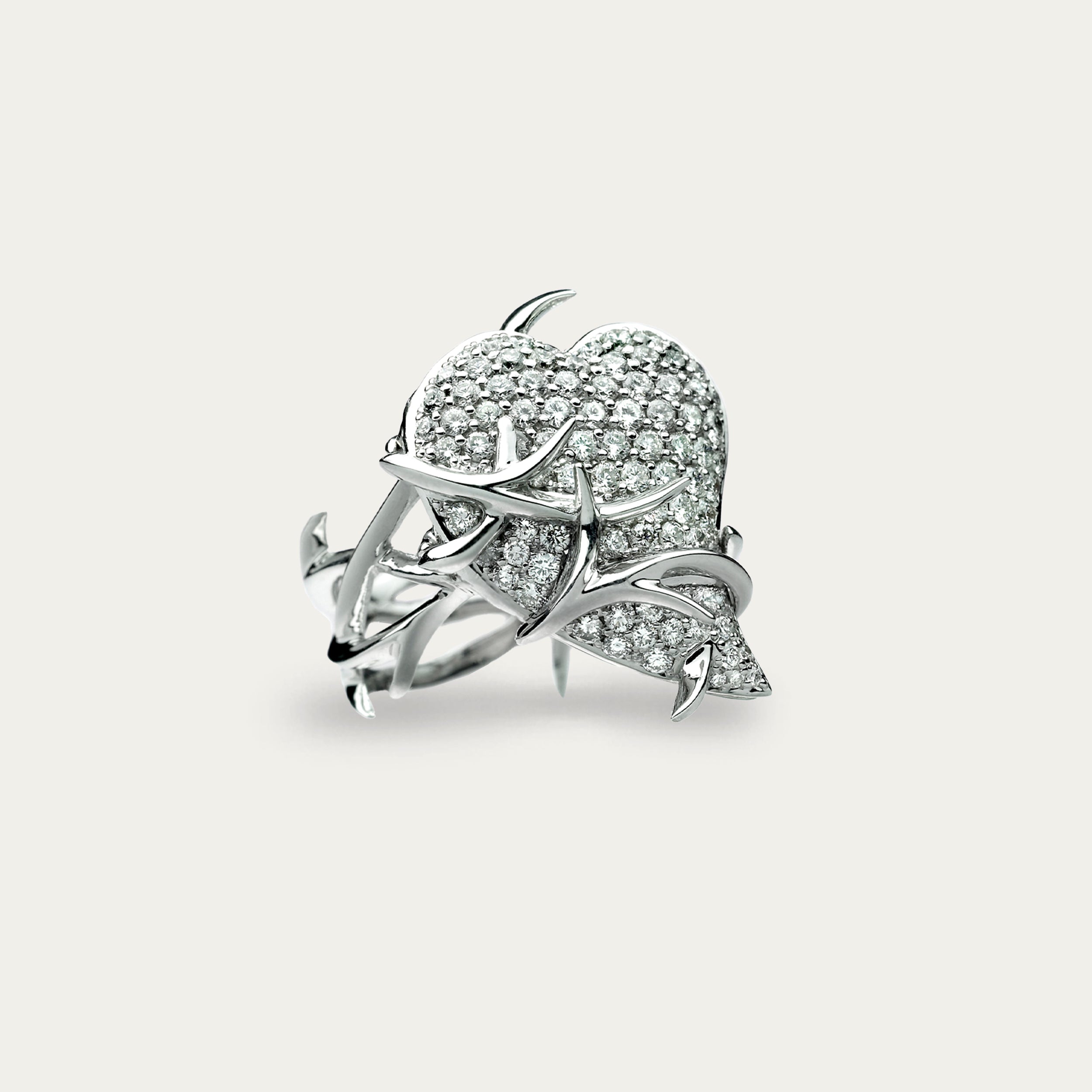 Impassioned Cherish Ring - 18ct White Gold & Diamond