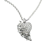 Impassioned Necklace - 18ct White Gold & Diamond