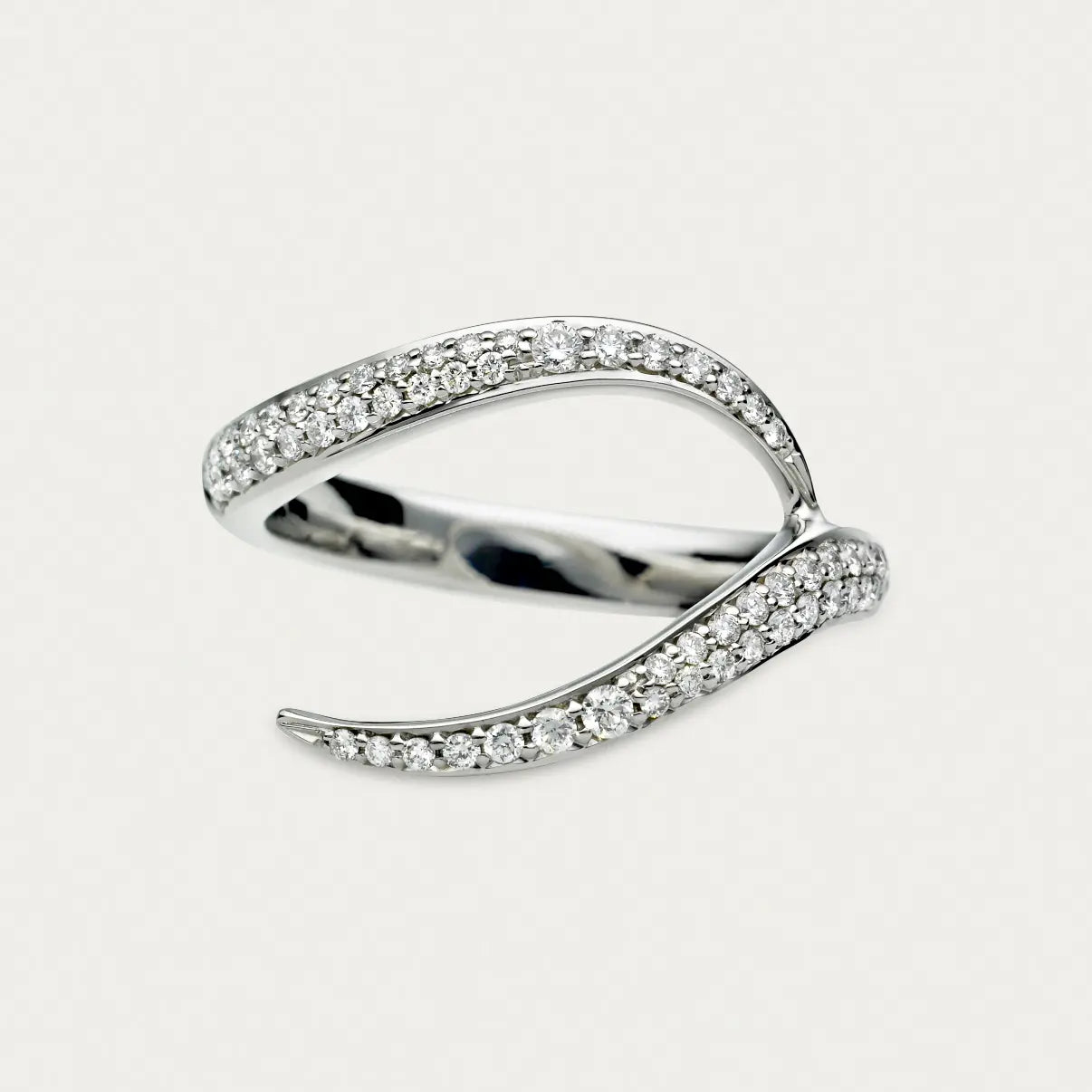 Interlocking Ariana Wedding Ring