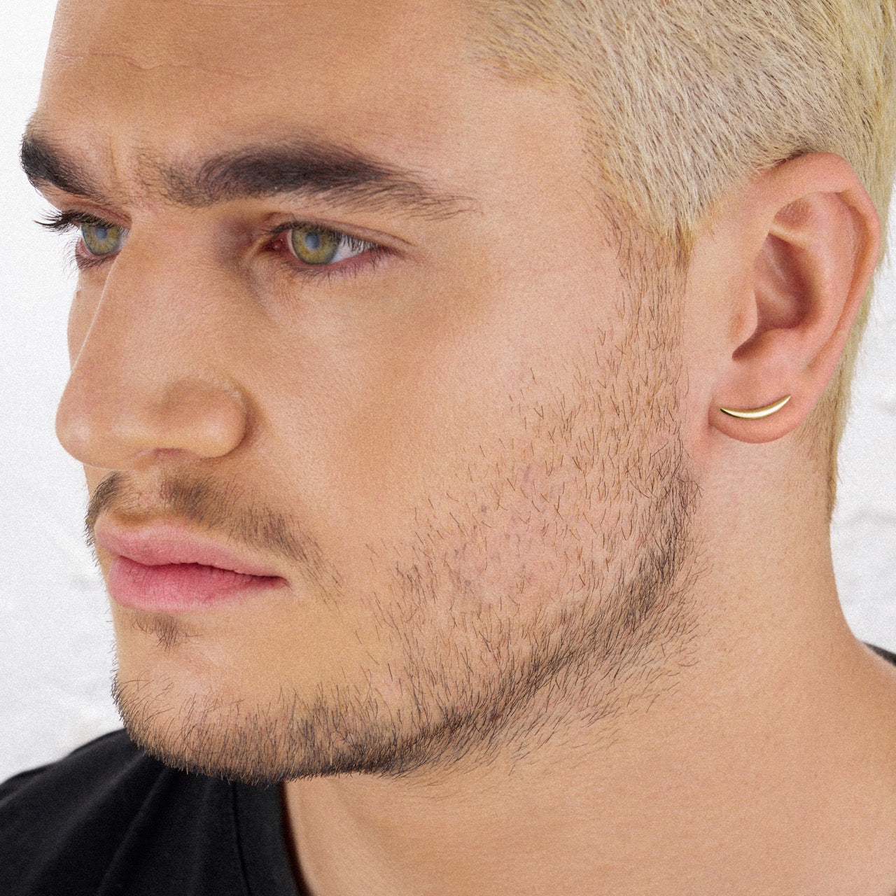 Quill Stud Earrings - Yellow Gold Vermeil