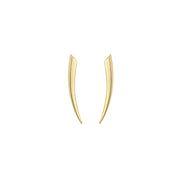 Sabre Fine Small Earrings - 18ct Yellow Gold
