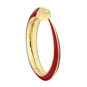 Sabre Solis Cuff - Yellow Gold Vermeil & Sienna Ceramic