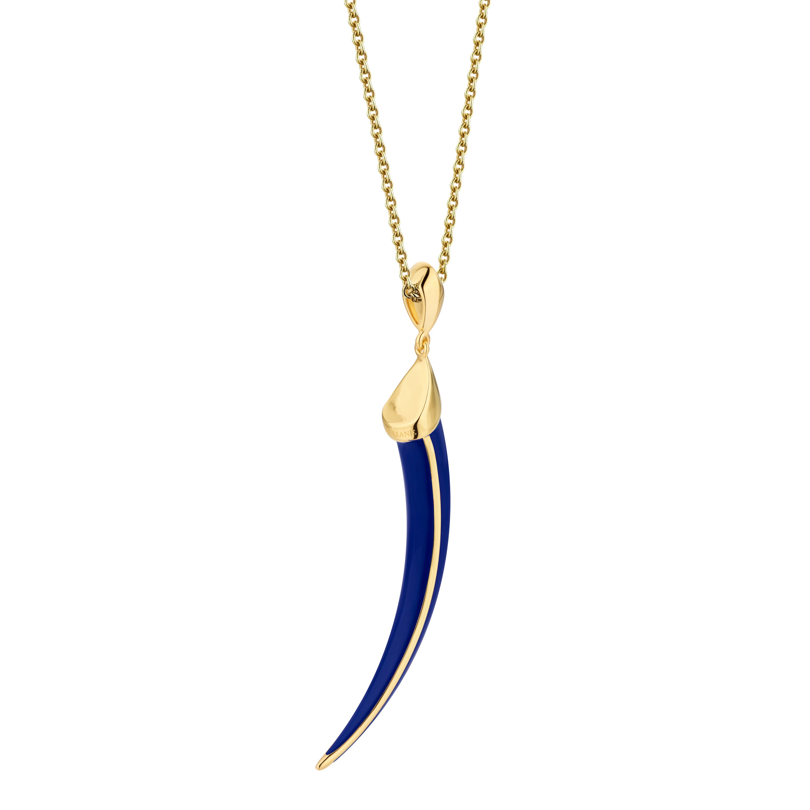 Sabre Solis Pendant - Yellow Gold Vermeil & Atlantic Ceramic