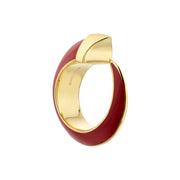 Sabre Solis Ring - Yellow Gold Vermeil & Sienna Ceramic