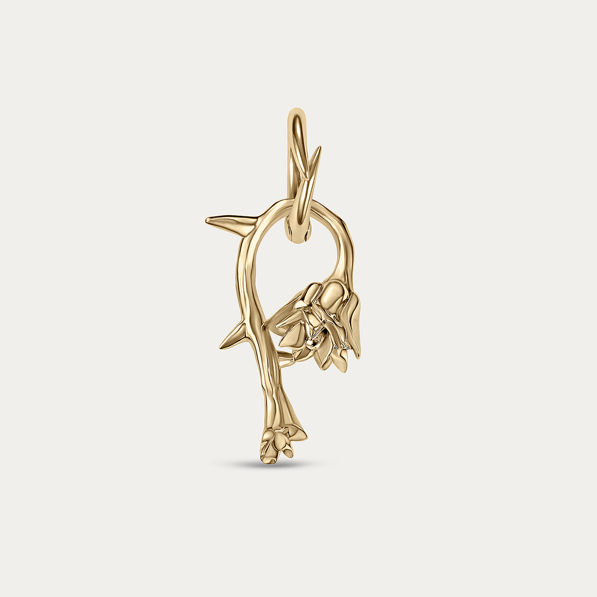 Curiosities Rose Charm