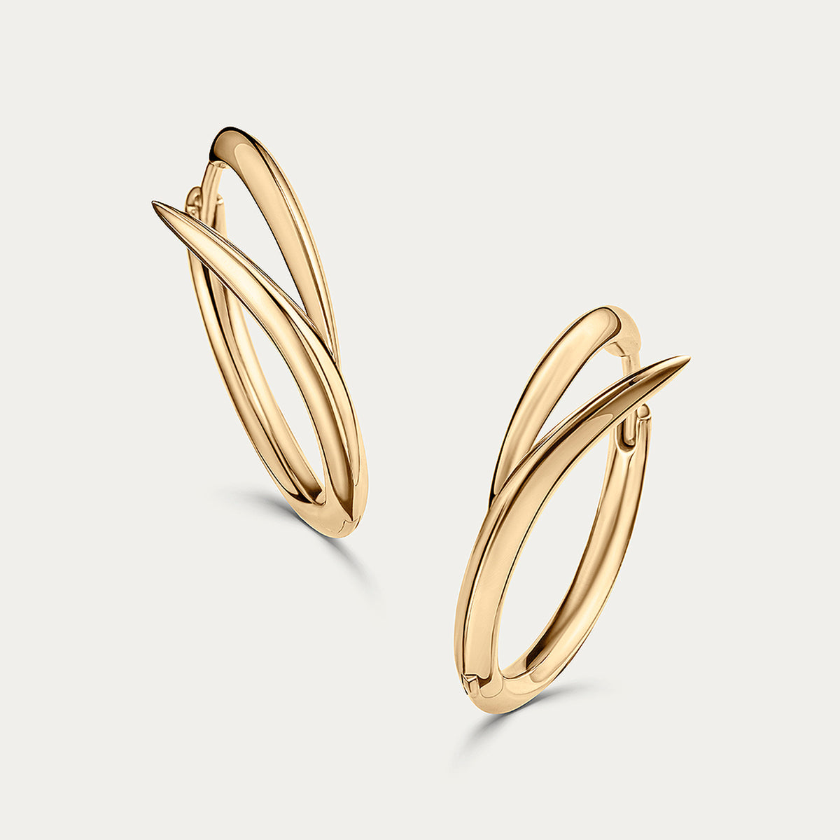 Curiosities Large Hoop Earrings