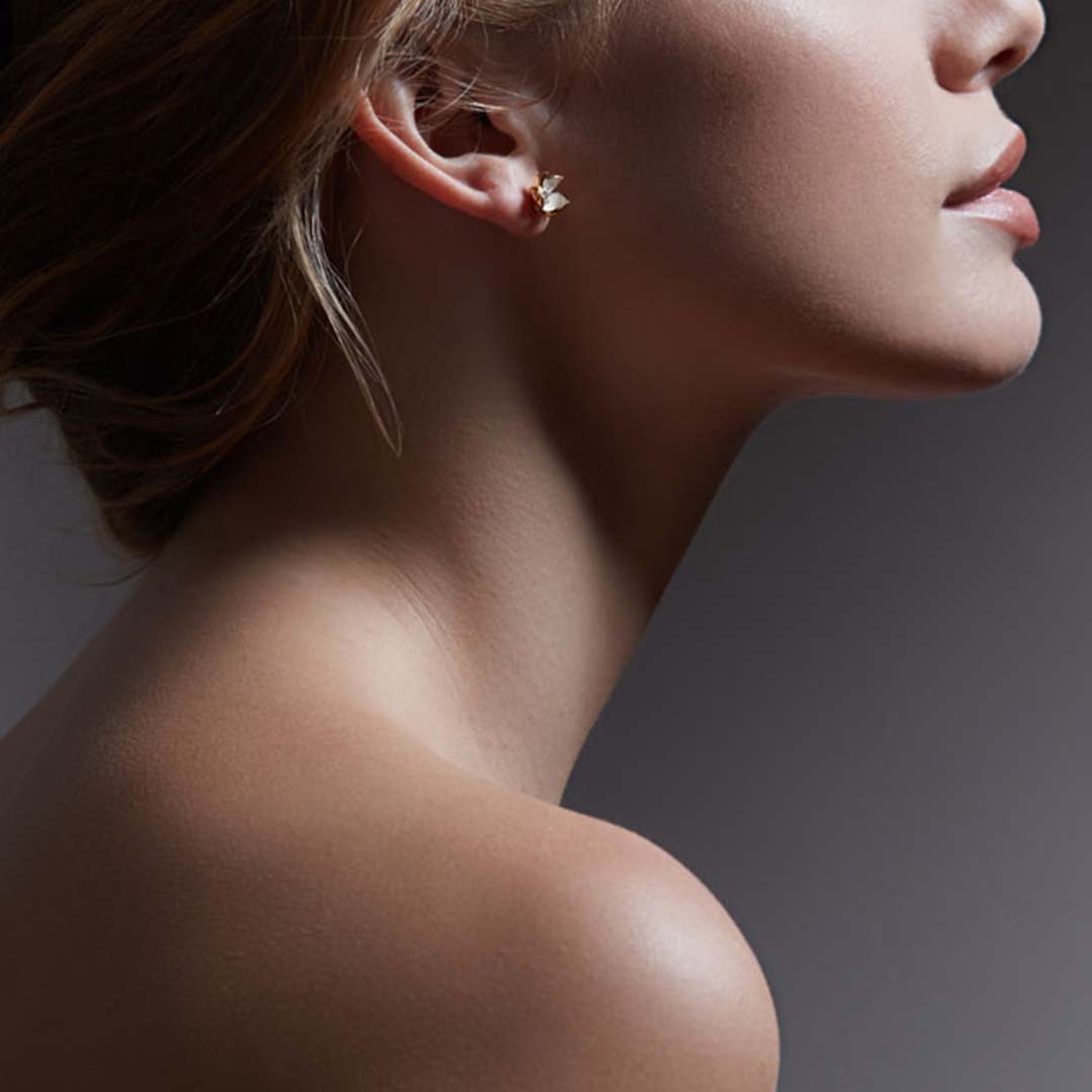 Cherry Blossom Flower Earrings