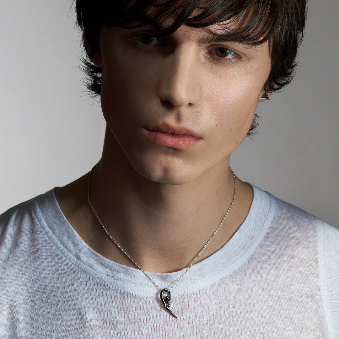 Shaun Leane London | Hook Pendant, Black Pearl