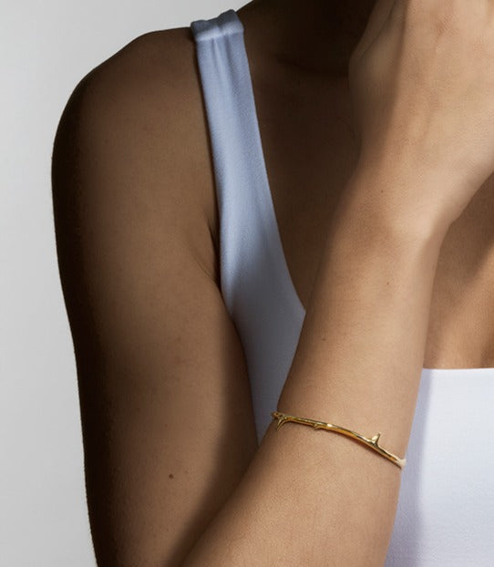 Rose Thorn Bangle