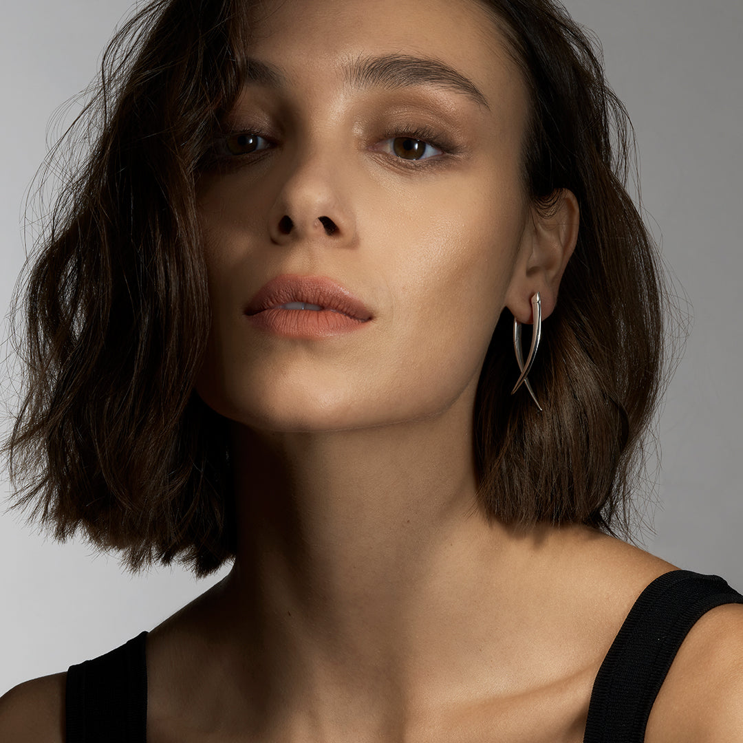 Sabre Crossover Earrings