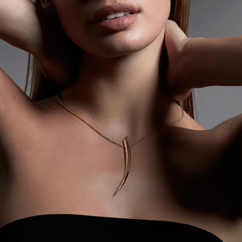 Sabre Pendant Necklace