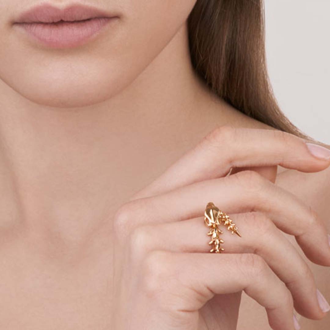 Serpent's Trace Wrap Ring