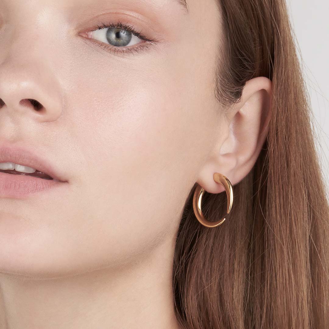 Talon Hoop Earrings, Large