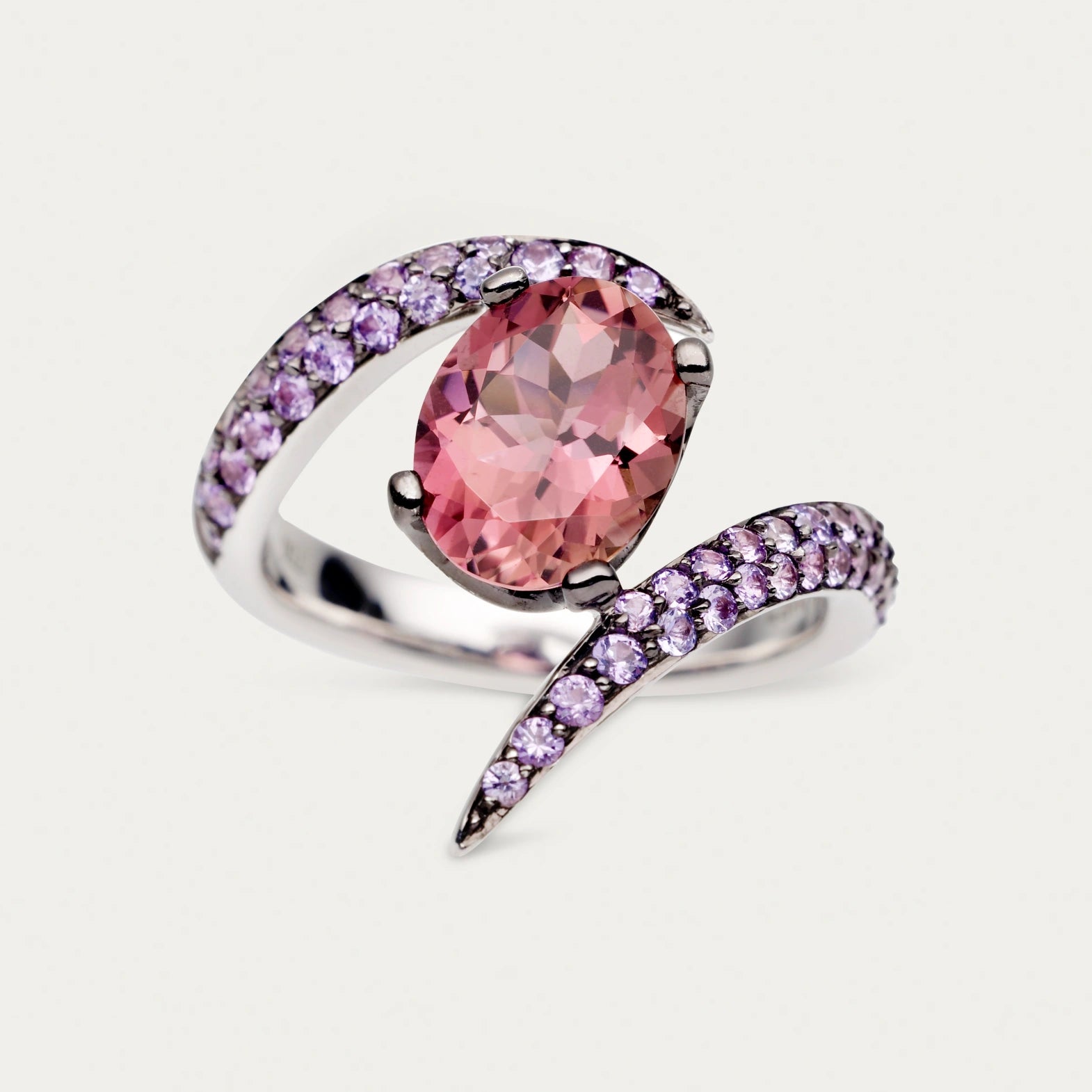 Aurora Ring, Pink Tourmaline