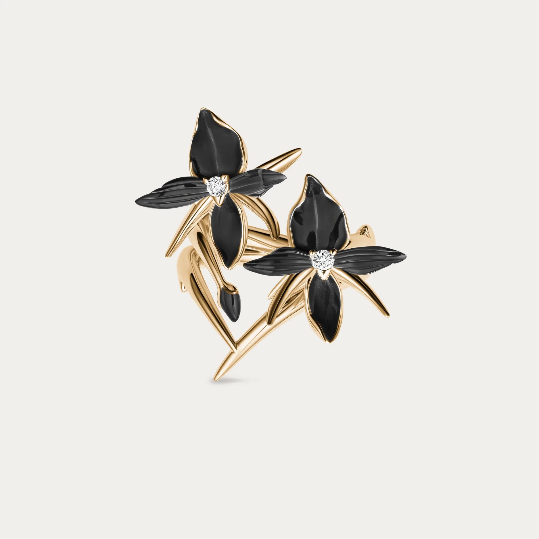 shaun-leane-london-black-orchid-double-flower-ring-18ct-yellow-gold-plated