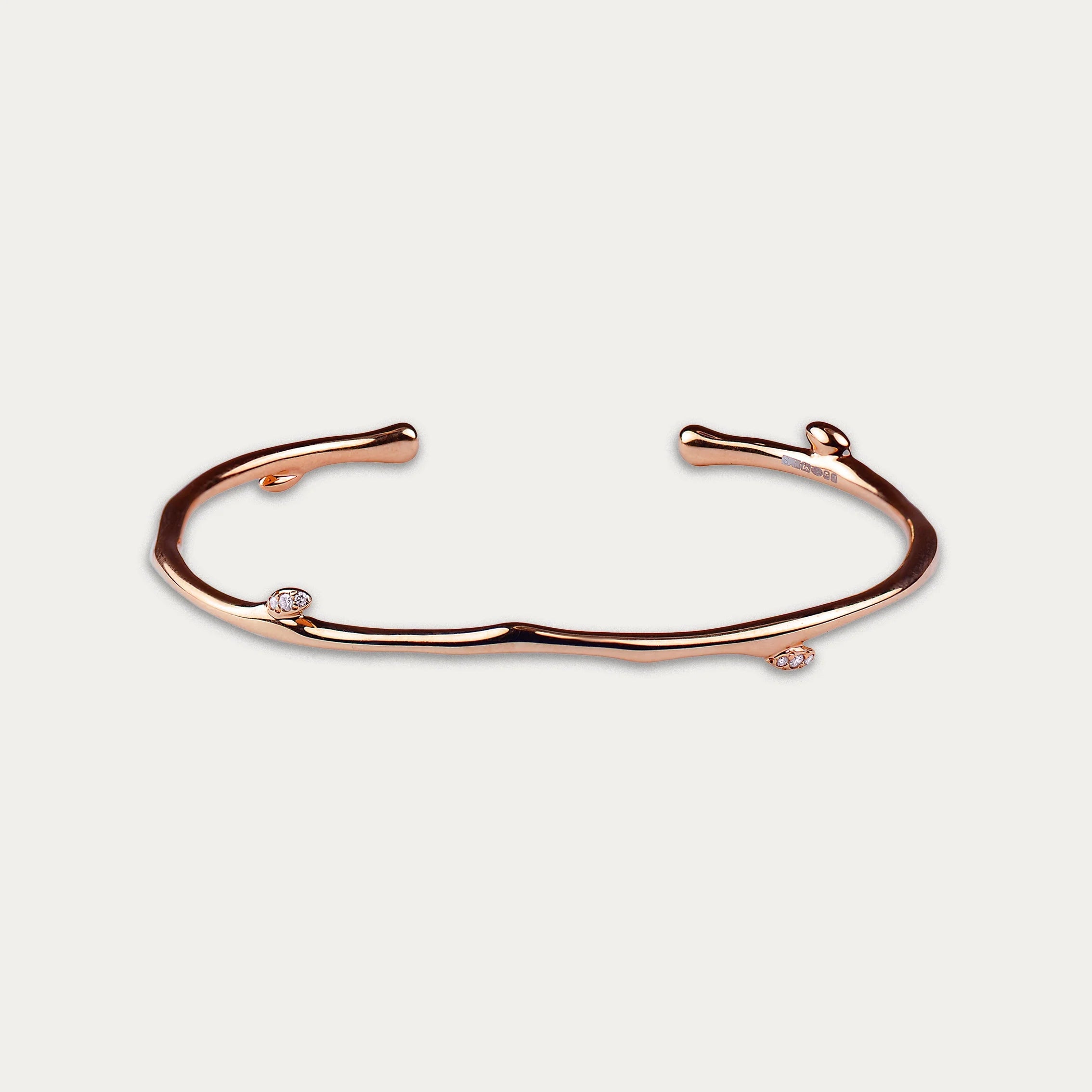shaun-leane-london-cherry-blossom-branch-bangle-18ct-rose-gold-plated