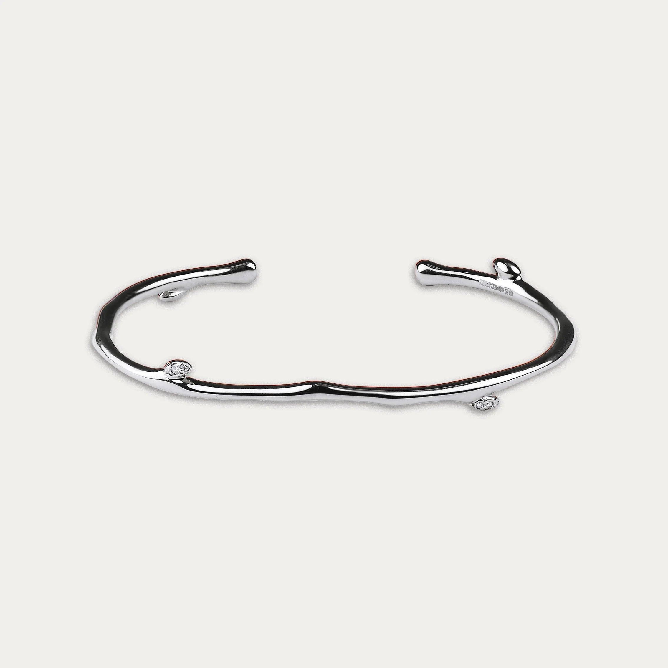 shaun-leane-london-cherry-blossom-branch-bangle-silver