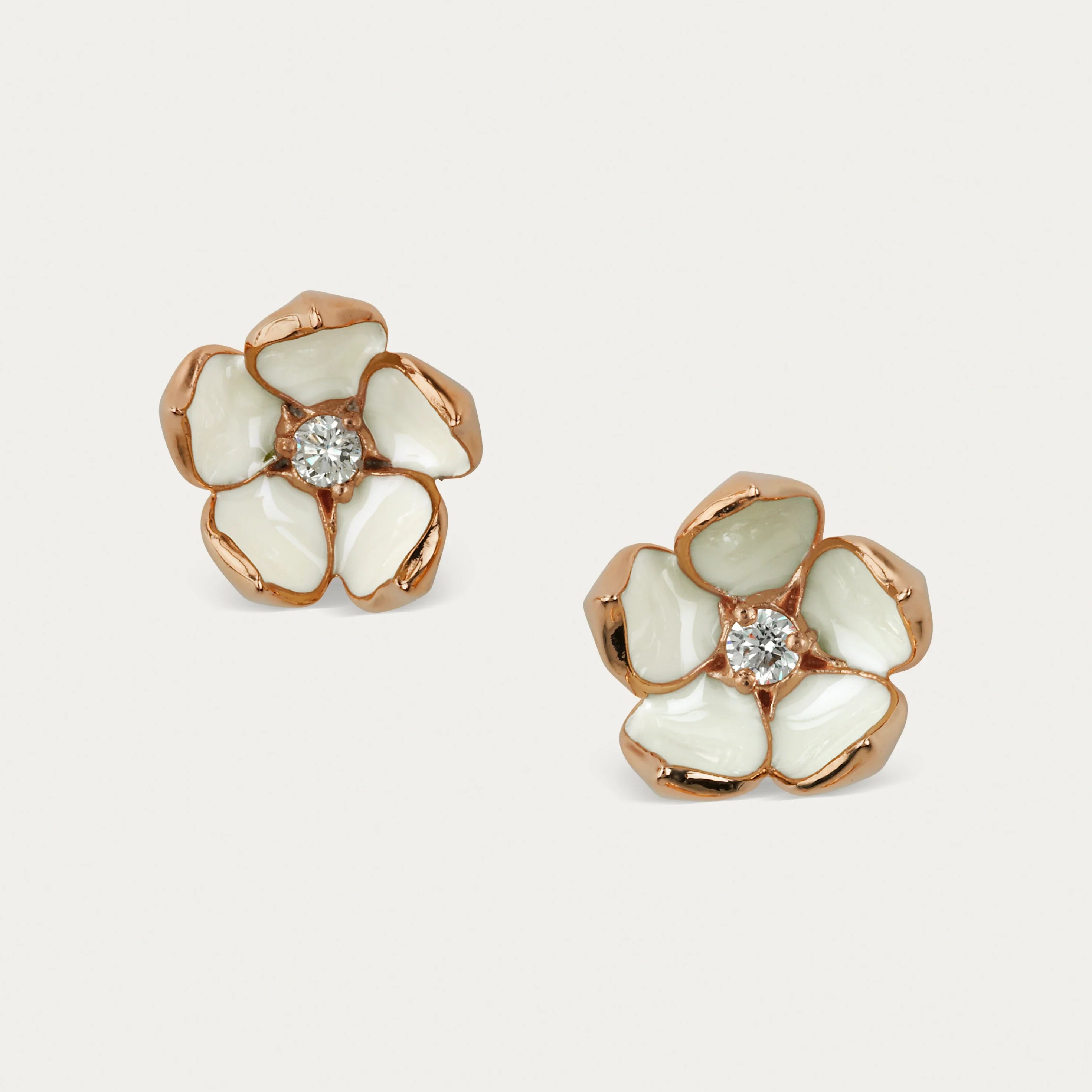 shaun-leane-london-cherry-blossom-large-flower-earrings -18ct-rose-gold