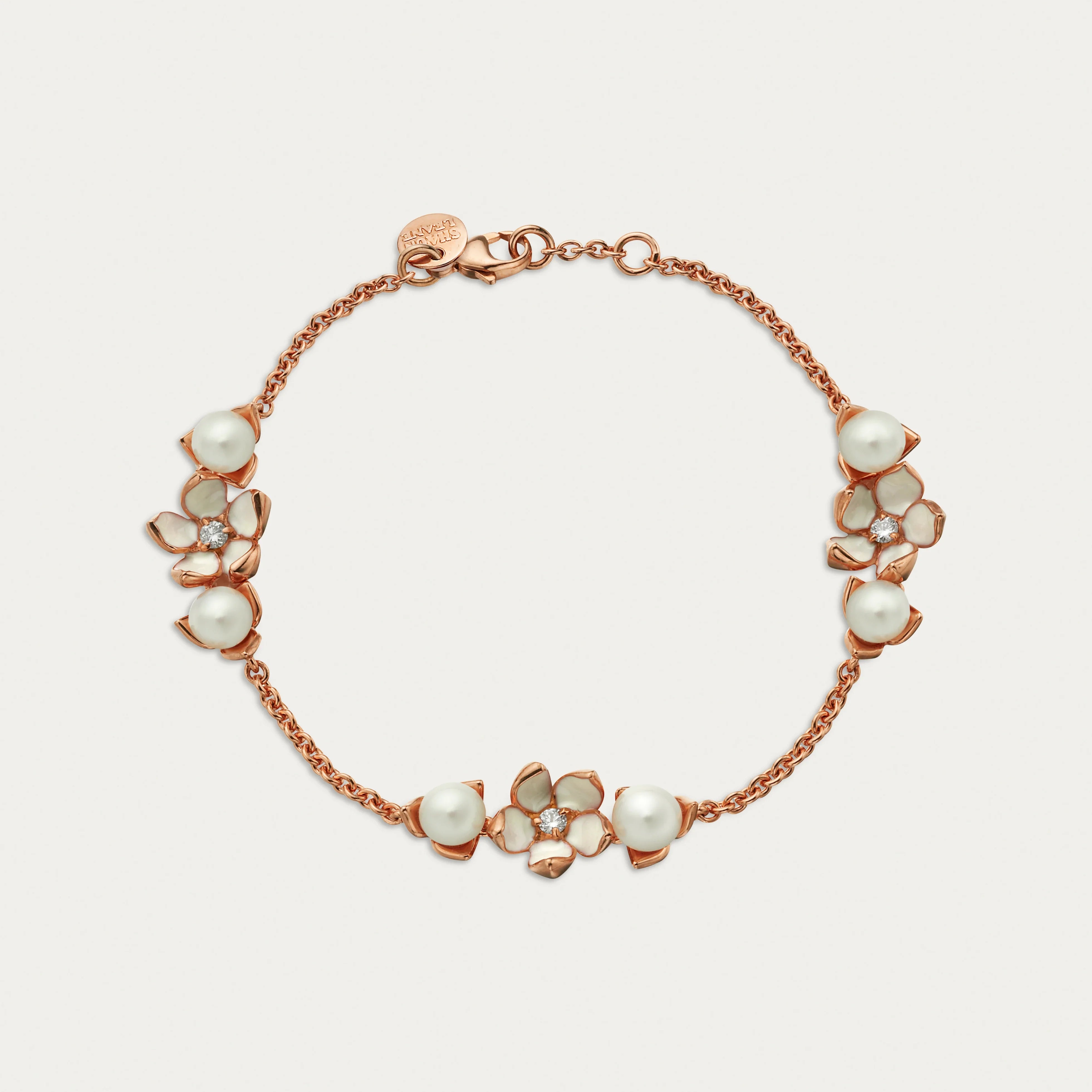 shaun-leane-london-cherry-blossom-trio-flower-bracelet -18ct-rose-gold