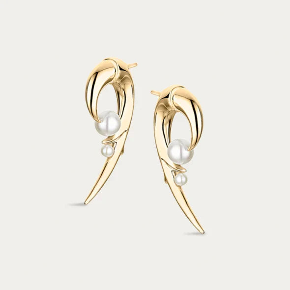 Shaun Leane London | Hook Pearl Earrings