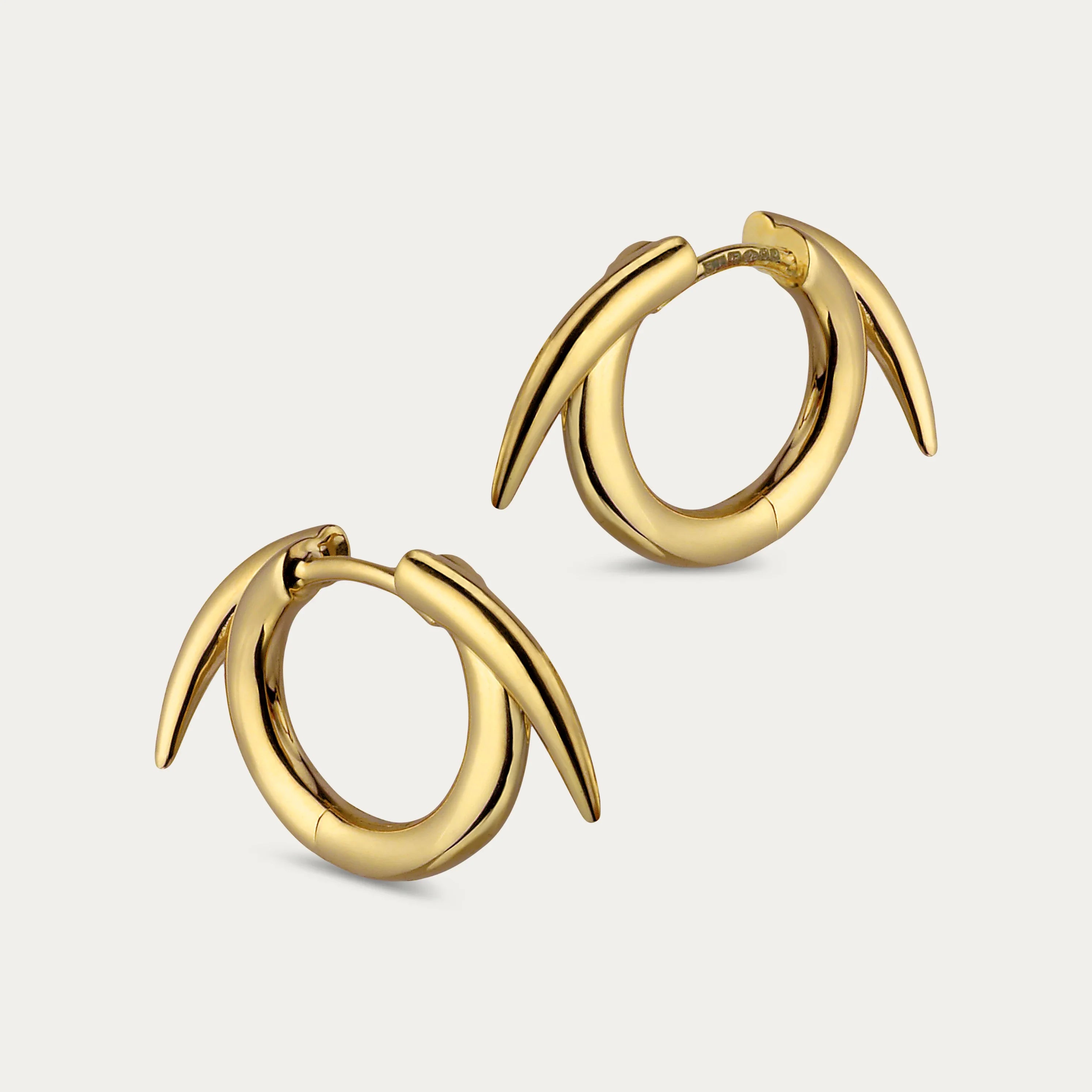 shaun-leane-london-quill-hoop-earrings-small-18ct-yellow-gold-plated