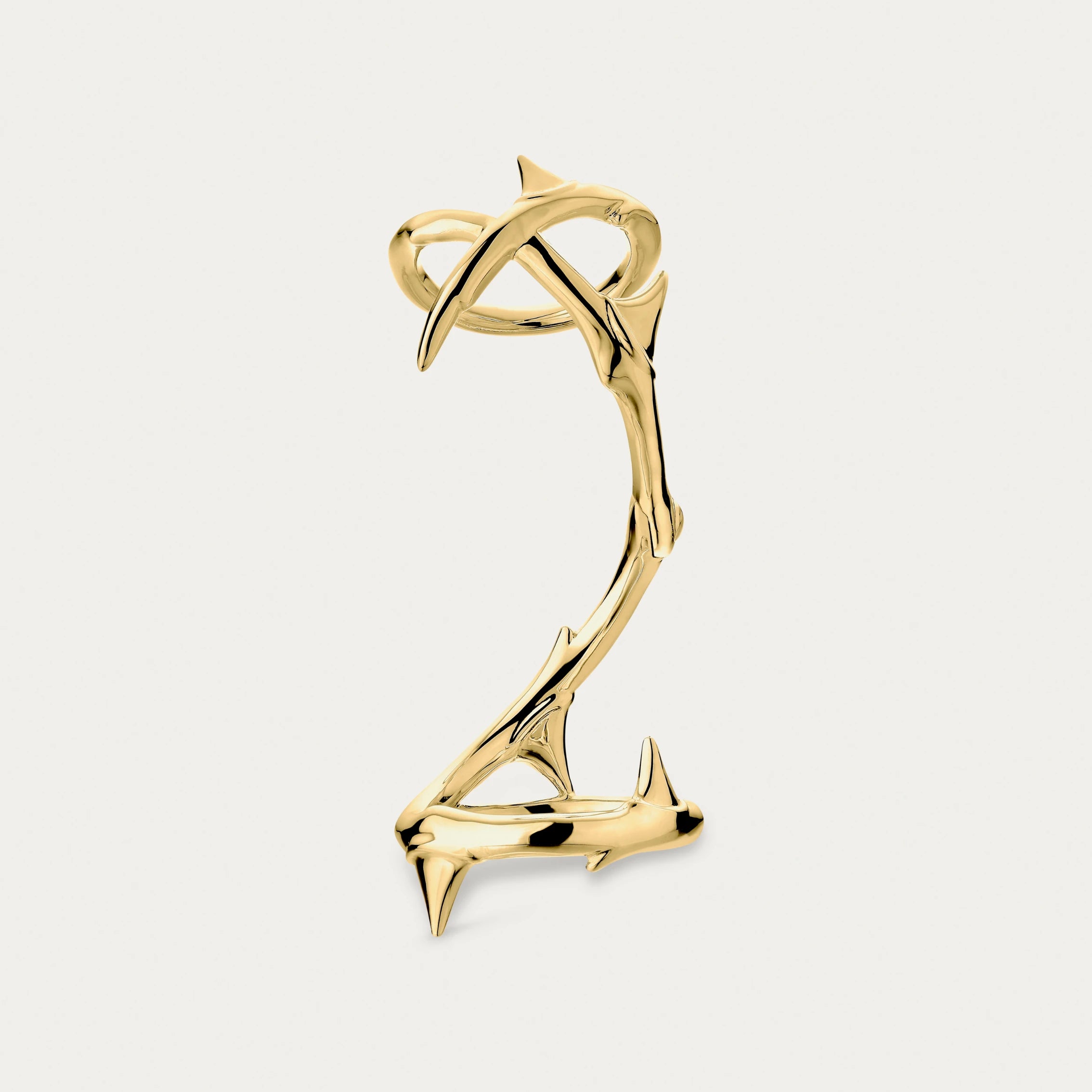 Rose Thorn Long Ring