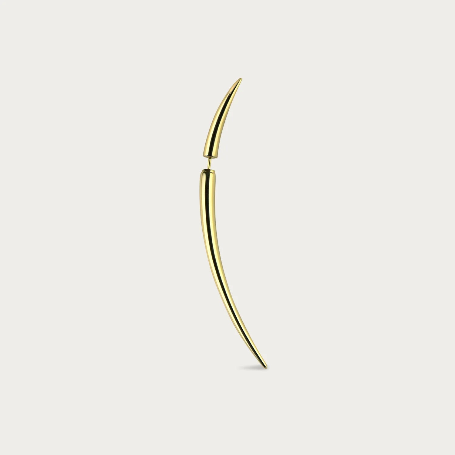 shaun-leane-london-quill-large-long-earring-single-gold-plated