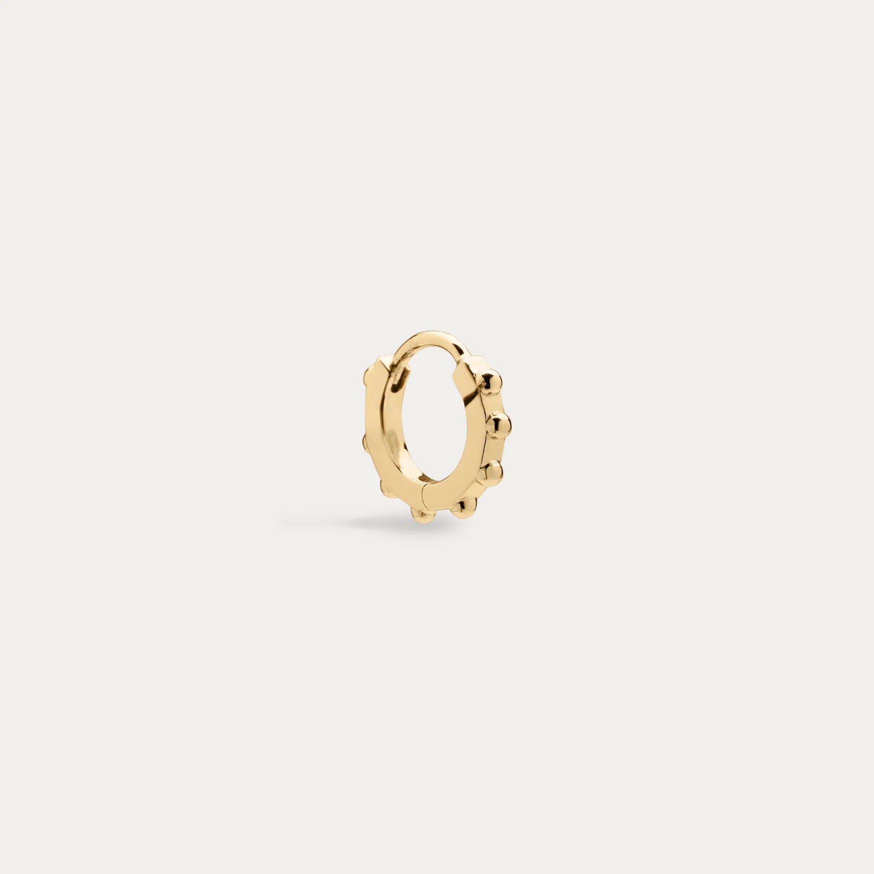 shaun-leane-london-spur-mini-hoop-earring-single-18ct-yellow-gold-plated