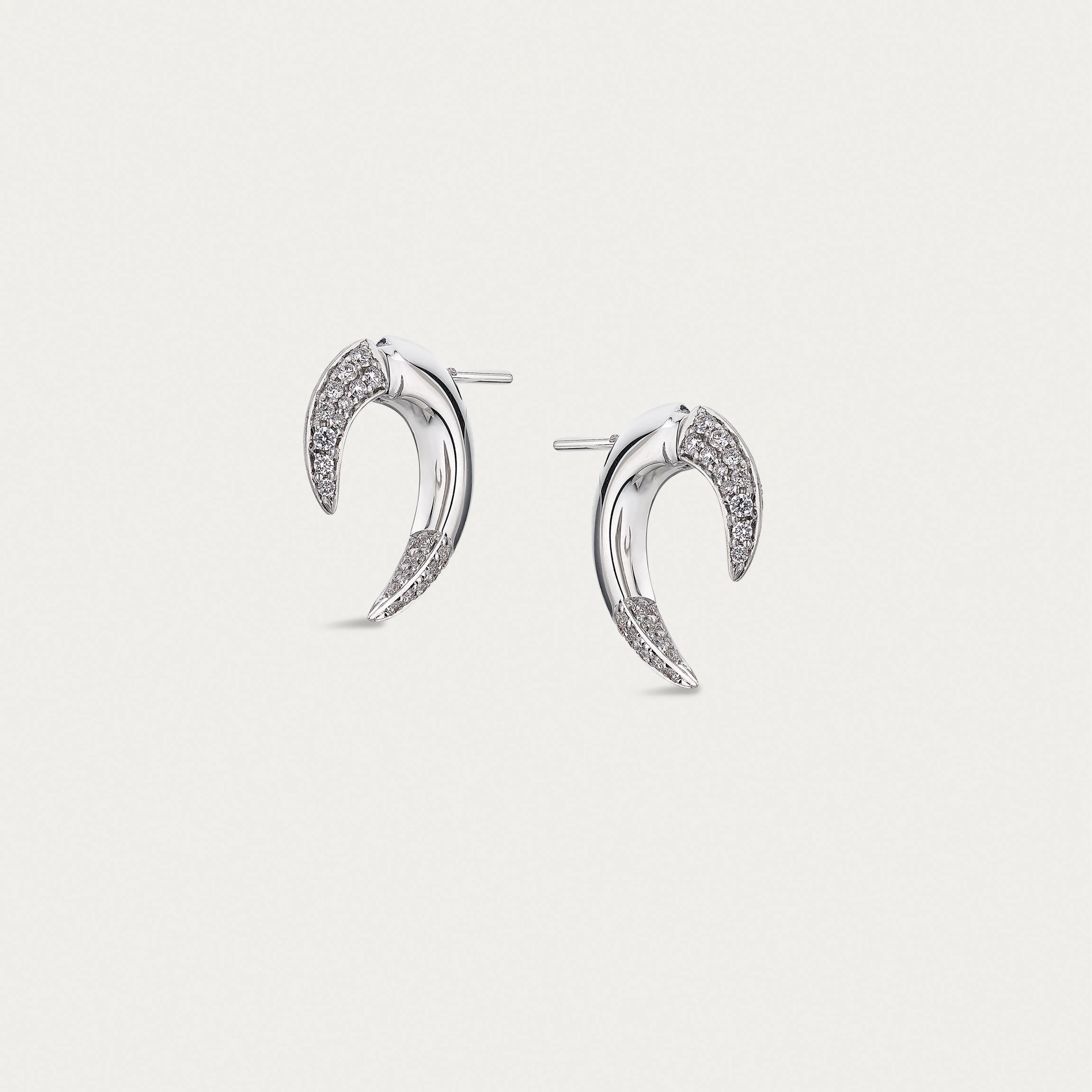 Talon Earrings, Diamond
