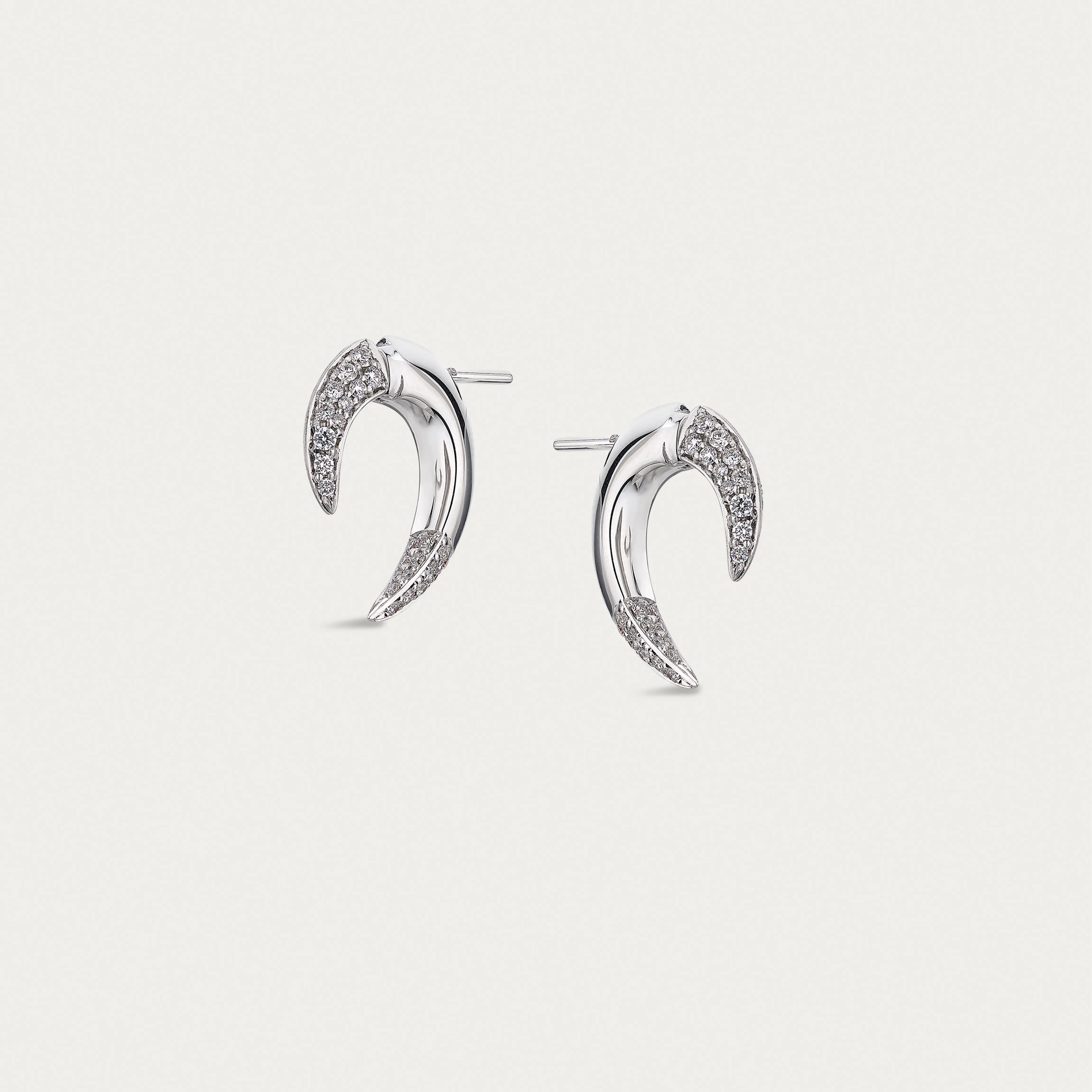 Talon Earrings, Diamond