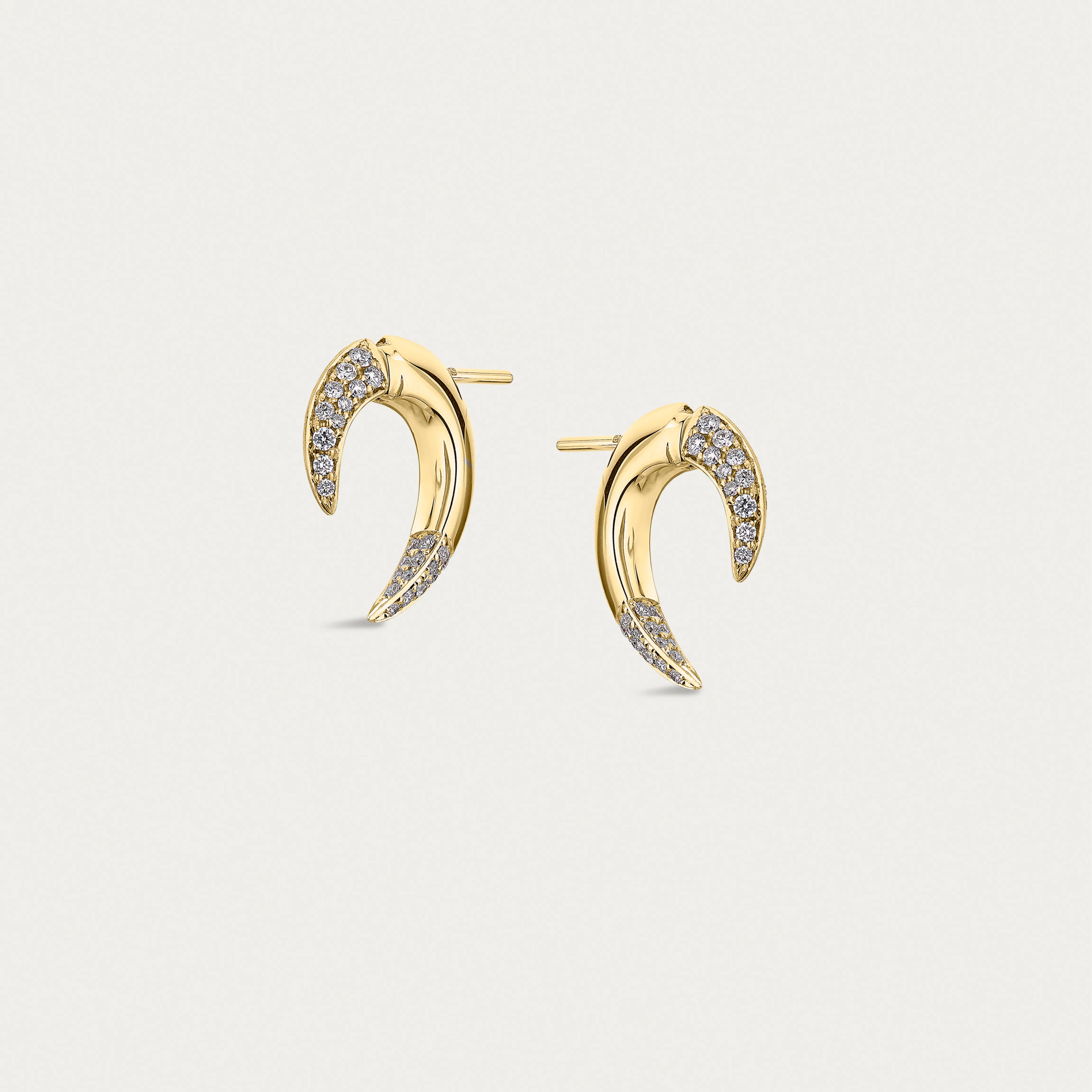 Talon Earrings, Diamond