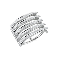Quill Fine Ring - 18ct White Gold 