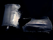 Neptune Distressed Cuffs - Silver Black Rhodium