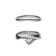 Entwined Vine40 Engagement Ring - Platinum & 0.54ct Diamond