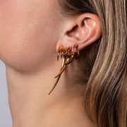 Talon Mini Earrings - Yellow Gold Vermeil