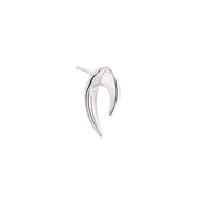 Talon Single Mini Earring - Silver